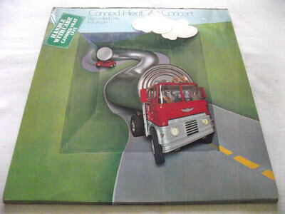 CANNED HEAT ~ CANNED HEAT '70 (Live in Europe) ** 1970 UK Blue LIBERTY LP