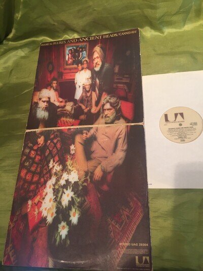 CANNED HEAT - HISTORICAL FIGURES AND ANCIENT HEADS - UA 1972 A-1/B-1 LP VG/VG+