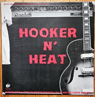 Hooker N Heat Live At The Fox Venice Theatre Album VG+/VG+