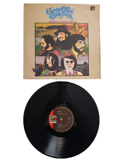 Canned Heat Cook Book The Best of Canned Heat 12" Vinyl LP Album 1969 Sunset