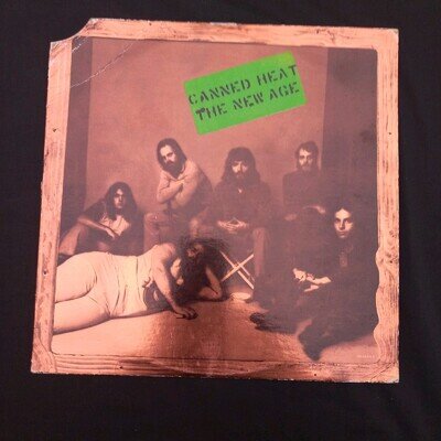 CANNED HEAT- THE NEW AGE- VINYL LP US PRESS UA-LA049-F EXCELLENT VINYL CONDITION