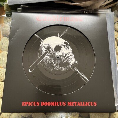 CANDLEMASS - Epicus Doomicus Metallicus PICTURE Vinyl 2016 RARE excellent copy