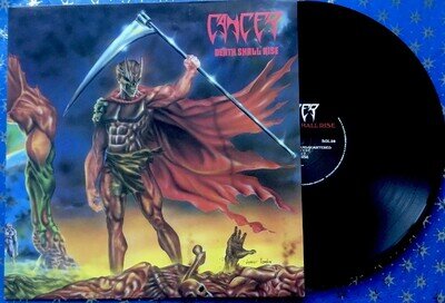 Cancer - Death Shall Rise 1991 Vinyl LP - Sol 28