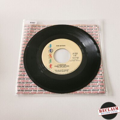 the meters - a message from the meters 7" vinyl record VG+