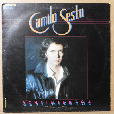 CAMILO SESTO "Sentimientos" 1978 (PRONTO/PTS1042) VG/VG+!!