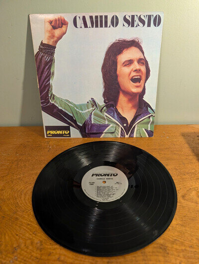 Camilo Sesto LP Latin Ballad Vinyl 12" 33 RPM 1973 Pronto Record