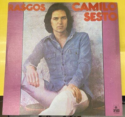 Camilo Sesto Rasgos Vinyl LP Record [Spanish Pop] Guatemala Pressing ALP-1