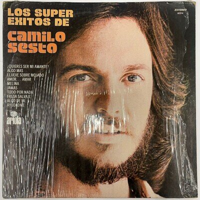 CAMILO SESTO - LOS SUPER EXITOS DE CAMILO SESTO - 1976 MEXICAN LP, LATIN POP