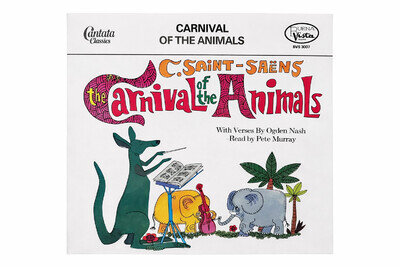 Camille Saint-Saëns – Carnival of the Animals | Buena Vista BVS 3007 | NM Vinyl