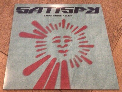 Calvin Harris & Jazzy - Satisfy 12” Single. Green/white Splatter. Brand New