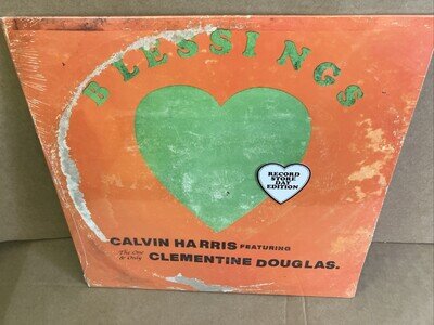 CALVIN HARRIS & CLEMENTINE DOUGLAS Blessings - LTD CLEAR 12” VINYL RSD 2026 NEW