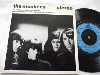 THE MONKEES ~ THE MONKEES ** UK ARISTA 7" EP