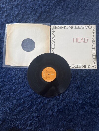 The Monkees Head Original Uk Press On Orange RCA Vinyl LP