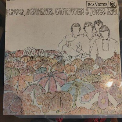 Monkees Pisces Aquarius Capricorn & Jones Album Vinyl Record 1967 RCA Victor Pop