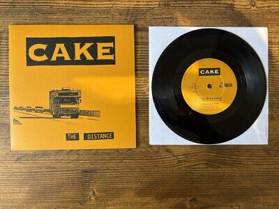 CAKE - THE DISTANCE - UK - 7" SINGLE - 1997