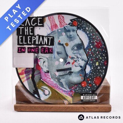 Cage The Elephant - In One Ear - Picture Disc 7" Vinyl Record - NM/NM