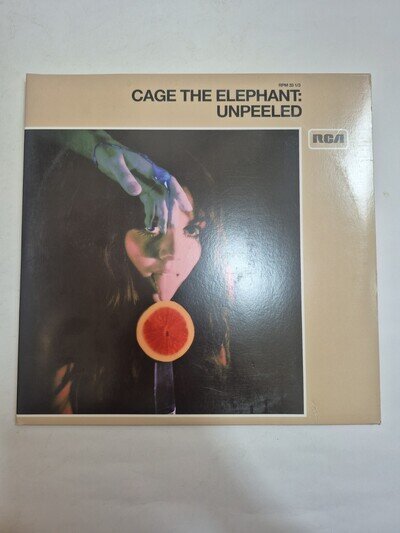Cage The Elephant -UNPEELED- 2XLP Limited Edition BLUE Vinyl Original Pressing