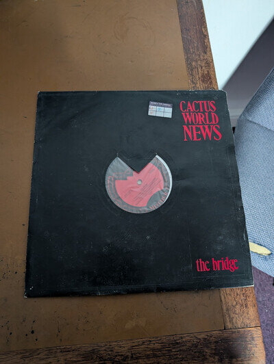 Cactus World News the Bridge 12" EP Vinyl Record Mother 1995