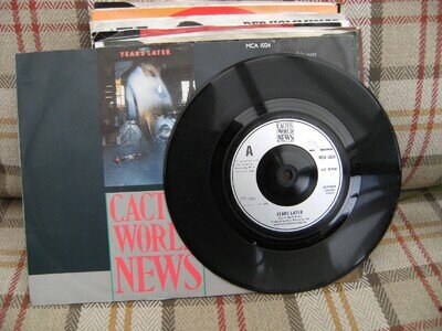 Cactus World News, Years Later. 7" vinyl record