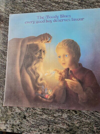 The Moody Blues 'Every Good Boy Deserves Favour' Vinyl LP Threshold 1971