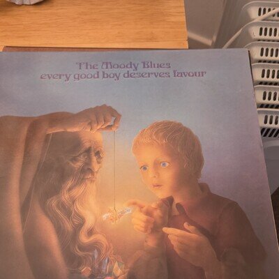 The Moody Blues Every Good Boy Deserves Favour 1971 12" LP 33RPM Threshold