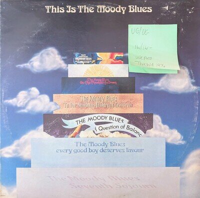 Moody Blues This is The Moody Blues Vinyl Record VG/VG MB 1/2 1974