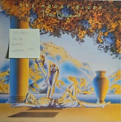 The Moody Blues The Present Vinyl Record VG+/VG+ TXS140 1983