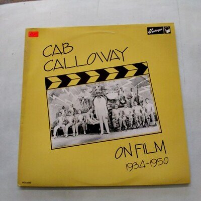 Cab Calloway On Film 1934-1950 LP Harlequin Jazz Album