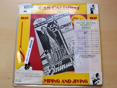 Cab Calloway/Volume 1/1985 LP/Ex BBC Gramophone Library/EX