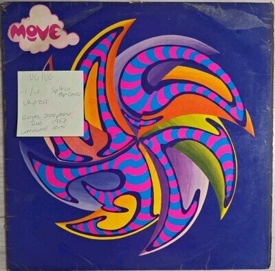 The Move Self Titled Vinyl Record VG/VG LRZ 1002 1968