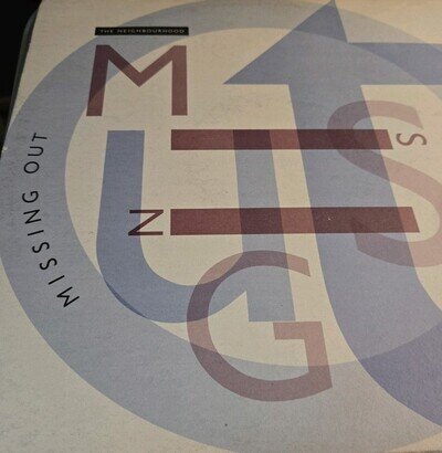 The Neighbourhood Missing Out 12 Inch Vinyl Single Excellent Condition