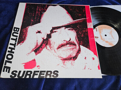 BUTTHOLE SURFERS- REMBRANT PUSSYHORSE -1986 E.U. RED RHINO EUROPE RRELP 2 -Nm/Ex