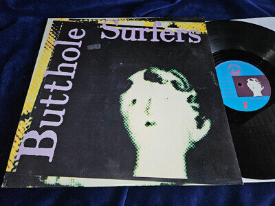BUTTHOLE SURFERS-PSYCHIC...POWERLESS...ANOTHER MANS SAC -1985 FUNDAMENTAL-Nm/Ex+