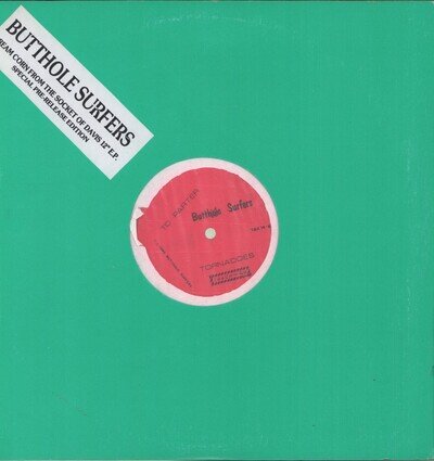 Butthole Surfers Cream Corn From the Socket of Davis 12" vinyl USA Touch and Go