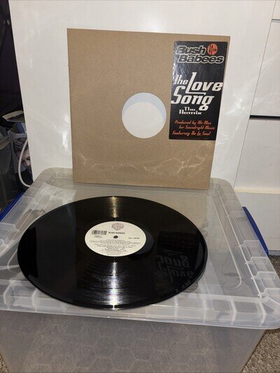 Bush Babees* – The Love Song (The Remix) 12” Vinyl Promo Release US 1996 Hip Hop