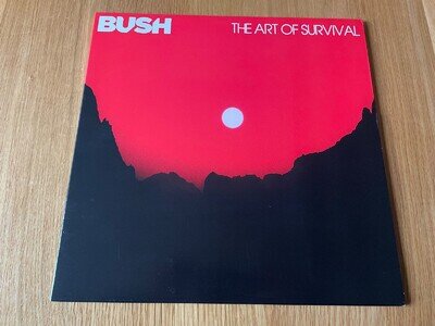 BUSH - THE ART OF SURVIVAL. 2023 WHITE VINYL LP + BOOKLET *PLAYED ONCE*