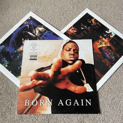 The Notorious B.I.G. – Born Again Vinyl Record 2xLP SIMPLY Pressing BIG