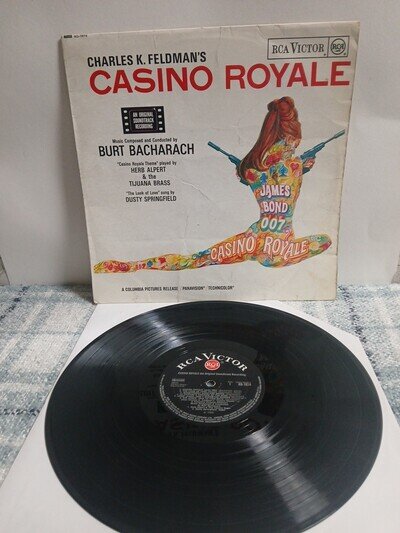 Burt Bacharach – Casino Royale LP 1967 RCA Victor. Vinyl.
