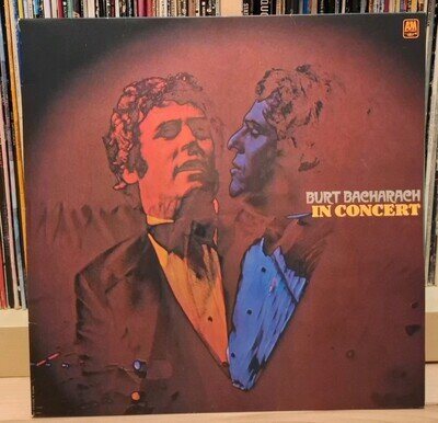 Burt Bacharach – In Concert (UK vinyl LP) 1974 70s pop easy listening