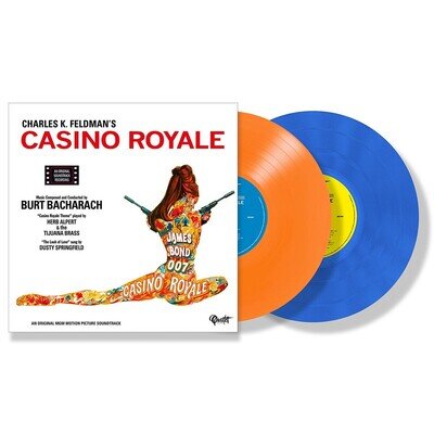 Burt Bacharach CASINO ROYALE Soundtrack Vinyl LP x2 (Coloured) NEW & SEALED