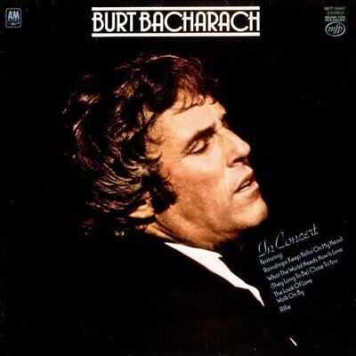Burt Bacharach – In Concert - LP Vinyl 1974 MFP50442 - AEBE - EX/VG+