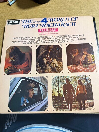 Burt Bacharach - The World Of Burt Bacharach - Music Vinyl Record phase 4 album