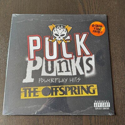 The Offspring - Puck Punks Powerplay Hits Orange Vinyl Record New Sealed