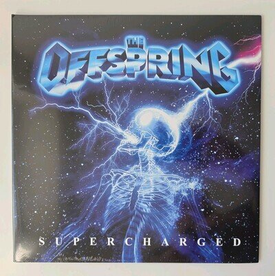 The Offspring - Supercharged (Blue Coloured Vinyl LP, 2024) Brand New & Sealed