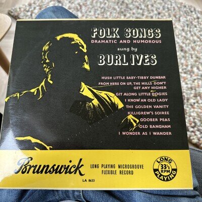 Burl Ives - Folk Songs Dramatic And Humorous, LP, (Vinyl)