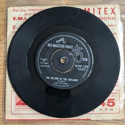 The Outlaws - The Return Of The Outlaws / Texan Spiritual 7" Vinyl Single