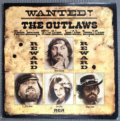The Outlaws Wanted! LP ( RCA Victor RS 1048) 1976 EX