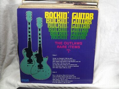 The Outlaws – Rockin' Guitar - Rare Items Vol. 6. Vinyl LP Belgium 1985