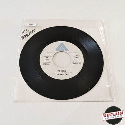 the outlaws - keep prayin 7" vinyl record VG+