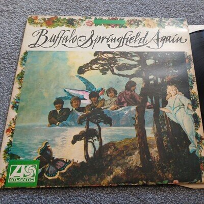 Buffalo Springfield "Again" 1968 vinyl LP atlantic records K40014 Stereo VG+/VG